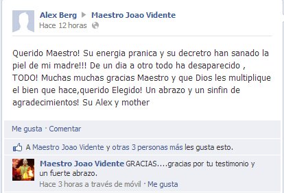 Milagros del Maestro Joao